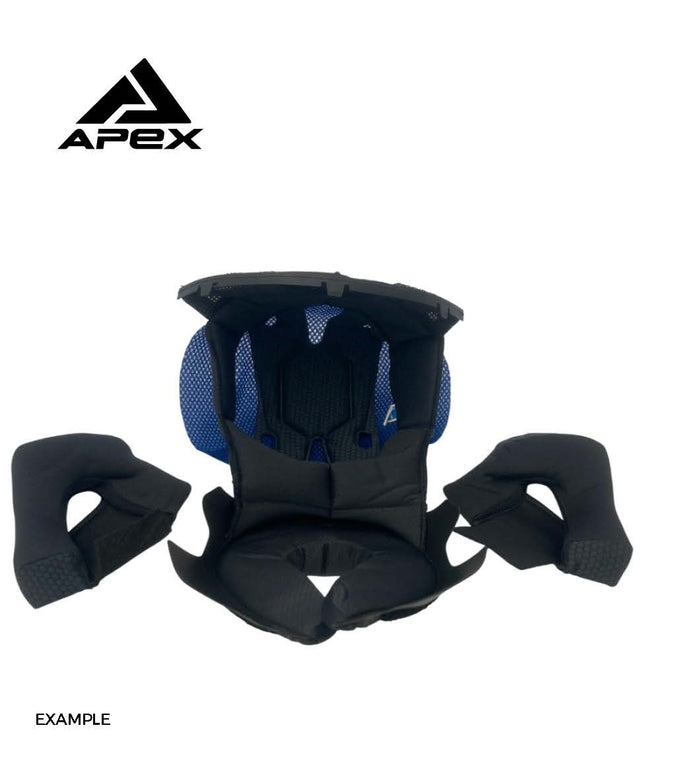 APEX/AMOQ MI100 Linerset cheekpads and topliner