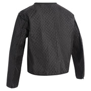 Lindstrands textile jacket Sylarna Black/light grey