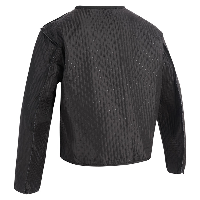 Lindstrands textile jacket Sylarna Black/light grey