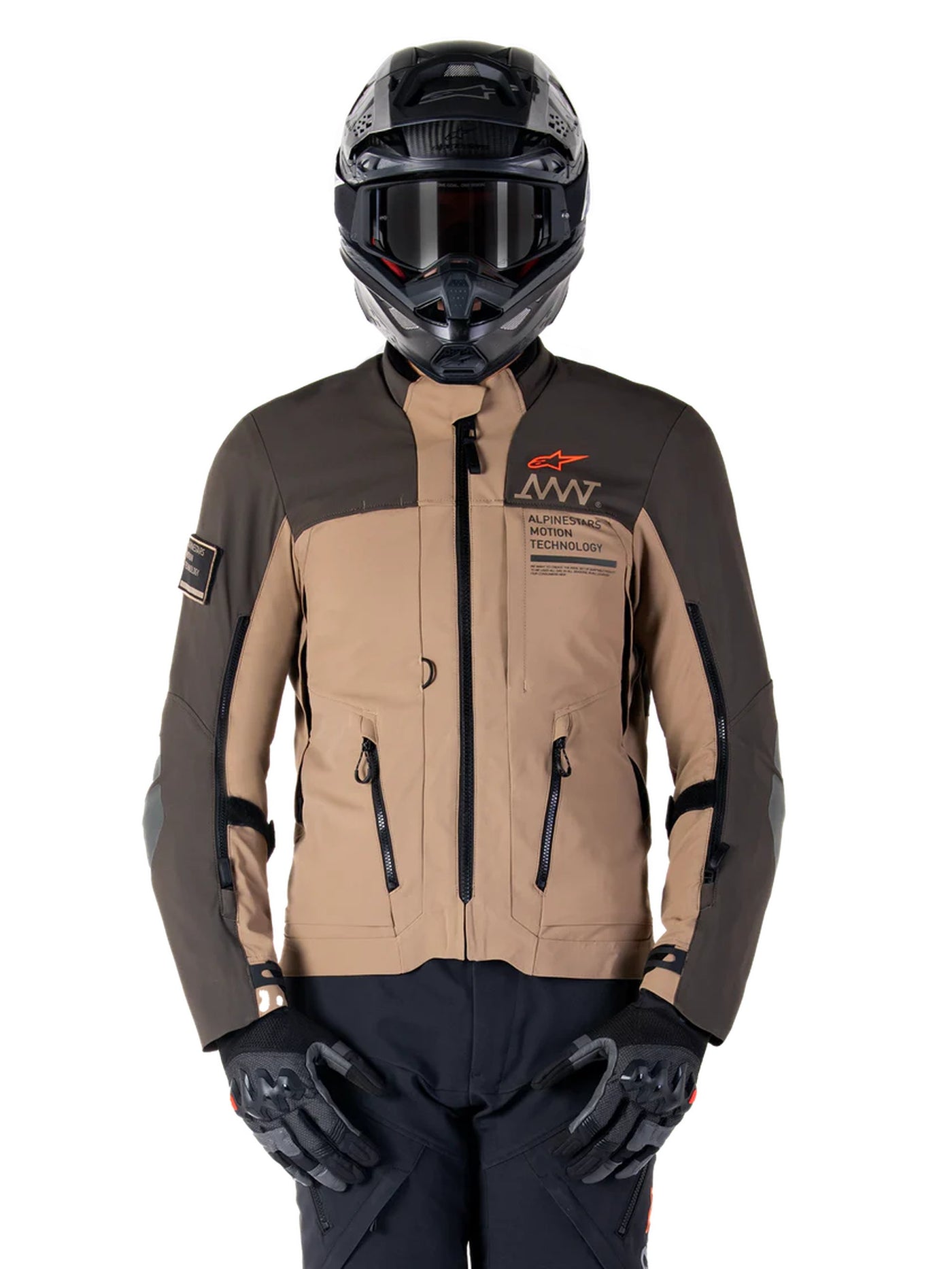 Alpinestars Jacket AMT-8 Strech Drystar XF Brown
