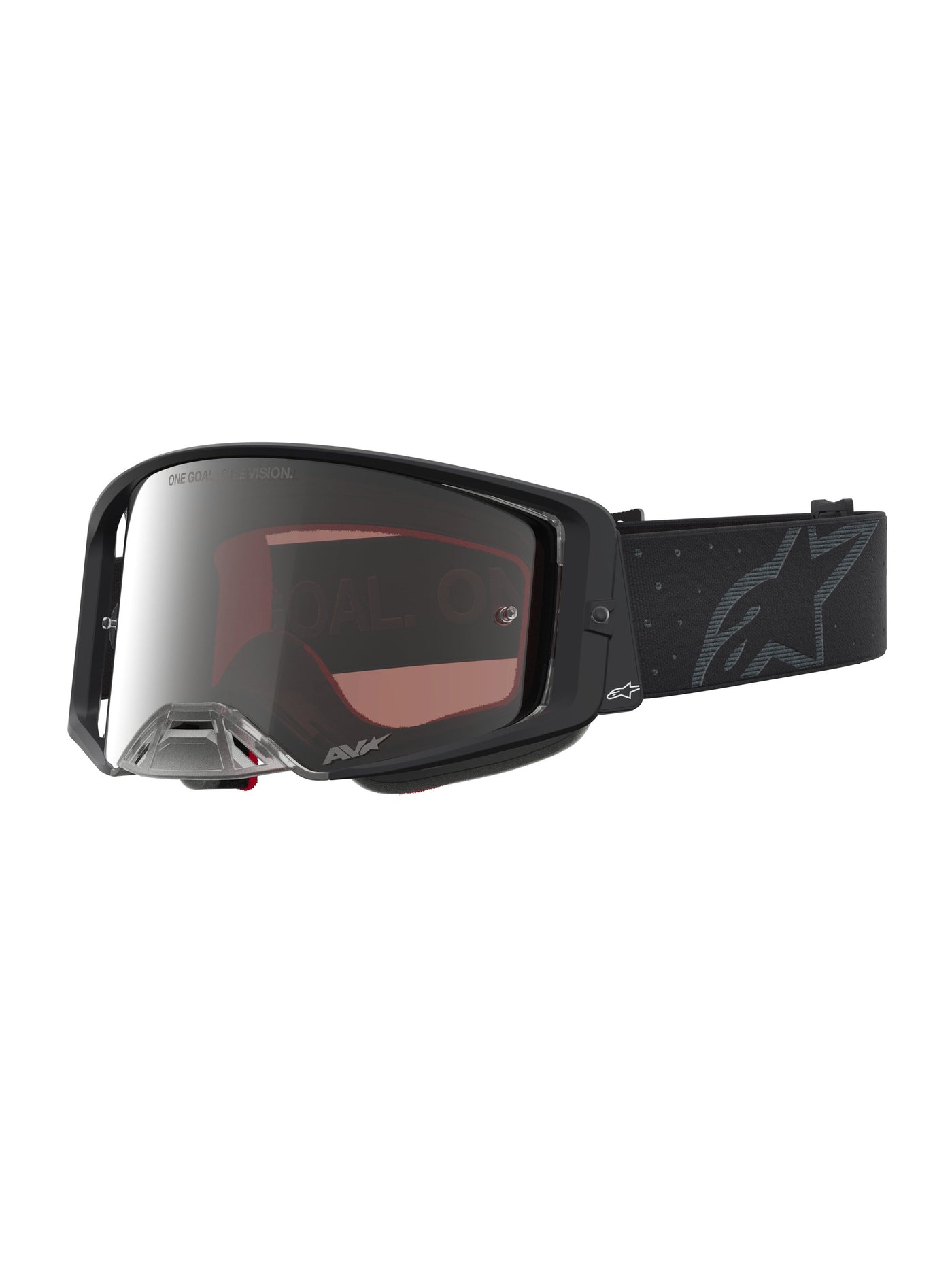 Alpinestars Goggle Supertech Cloak Black Mirror Silver