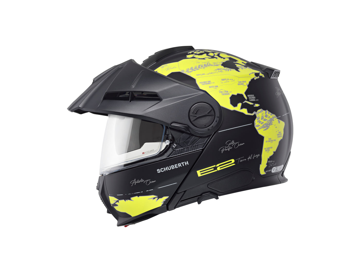 Schuberth Helmet E2 Atlas Matt Yellow/Grey