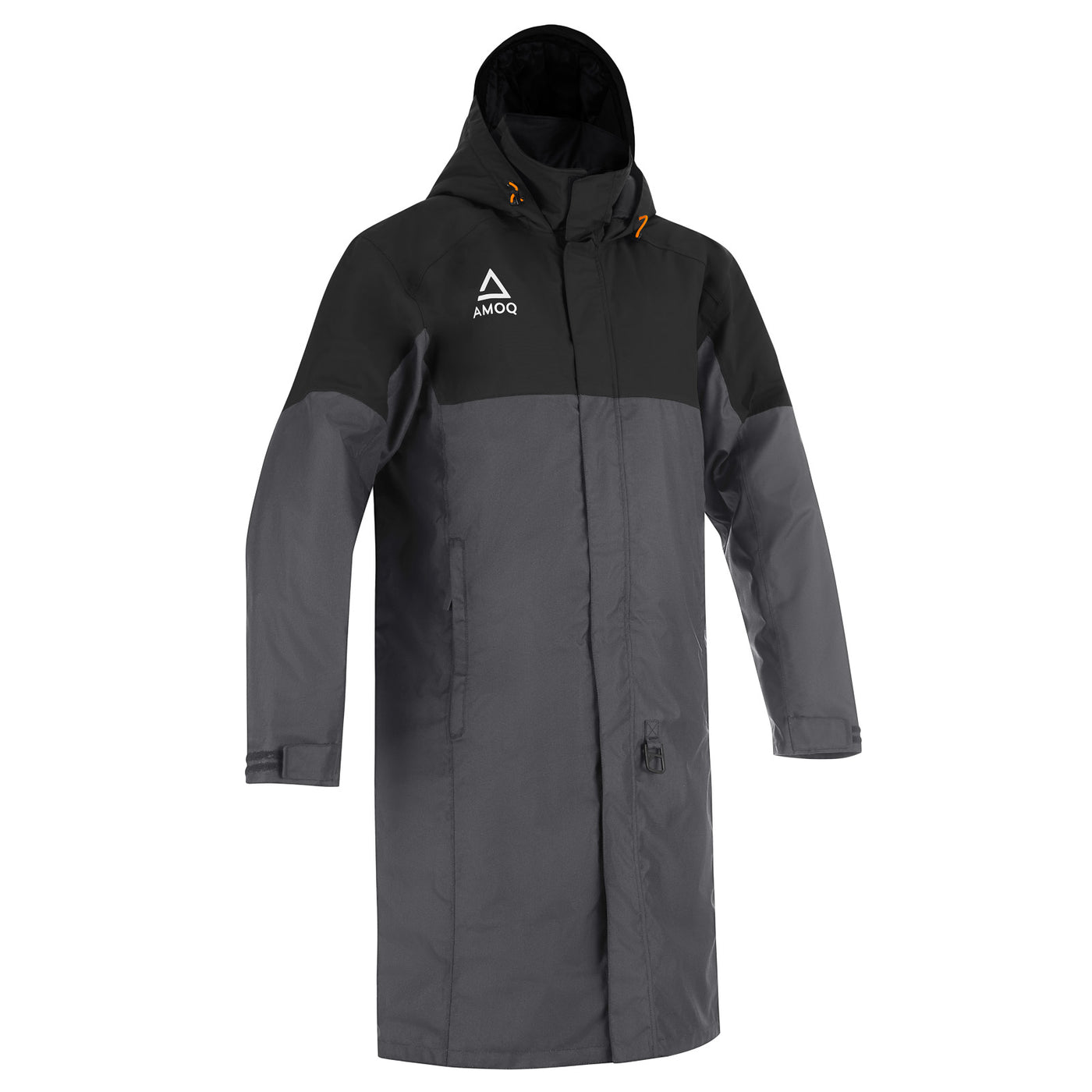 AMOQ Apex Racing Pit Coat Black/Dk Grey
