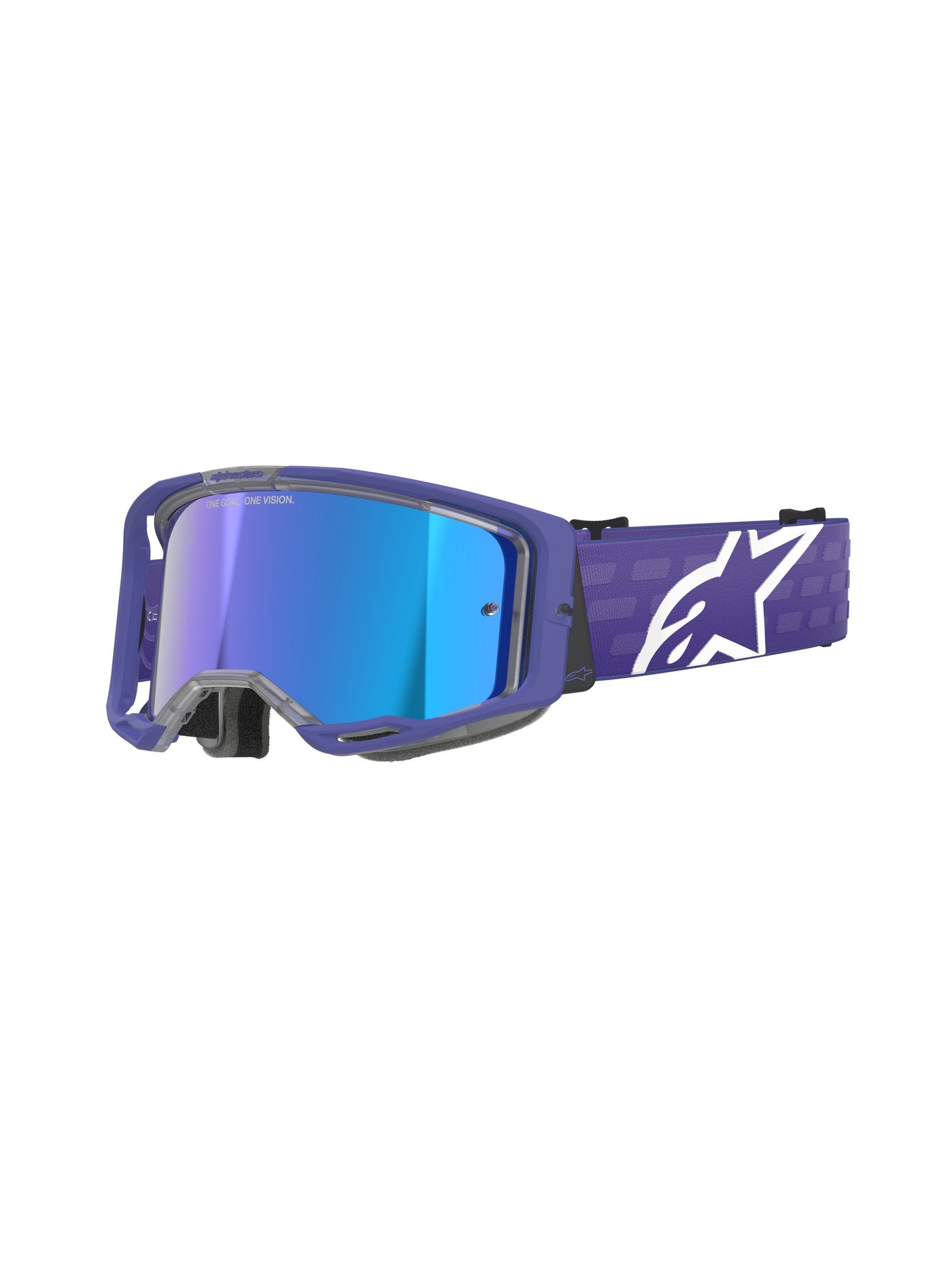 Alpinestars Goggle Vision 8 CORP PURPLE Mirror BLUE