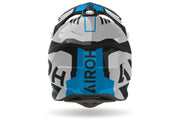 Airoh Helmet Strycker Brave blue grey