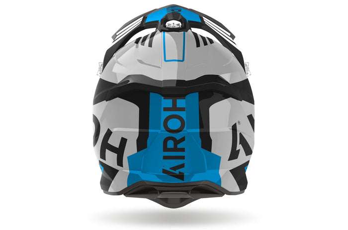 Airoh Helmet Strycker Brave blue grey