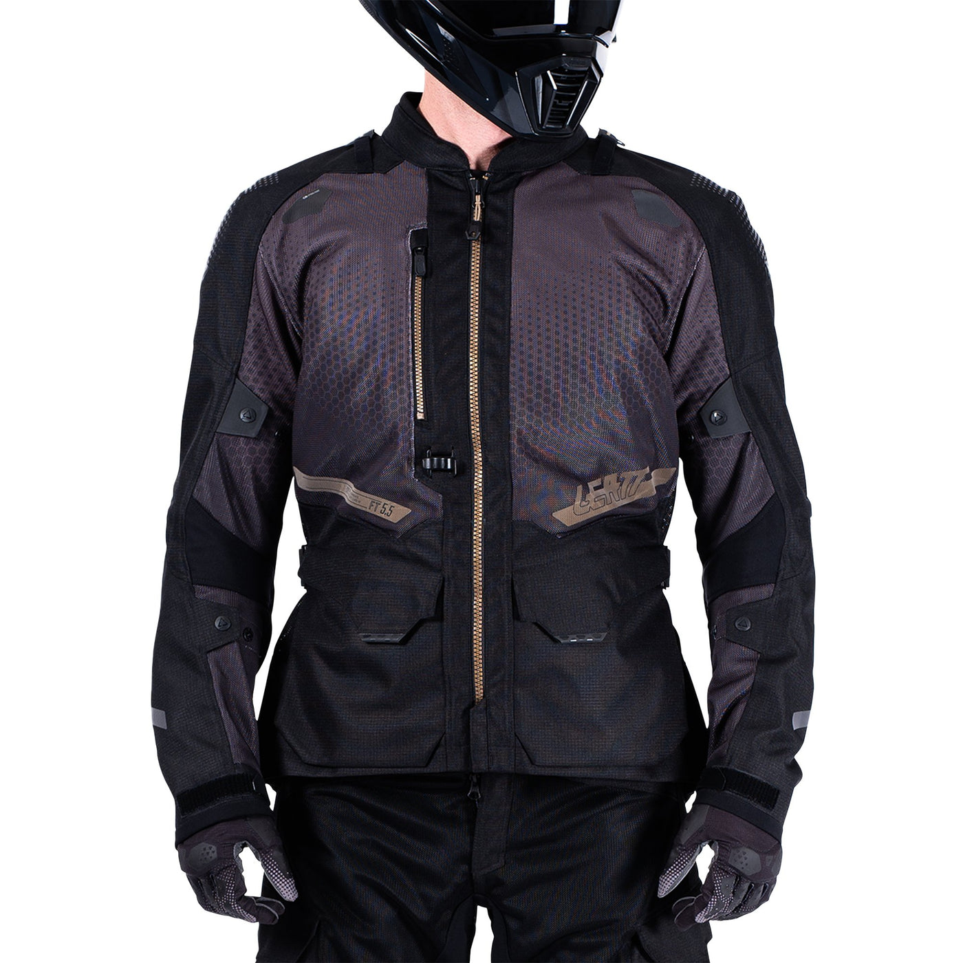 Leatt Jacket ADV FlowTour 5.5 Stealth Black/Grey