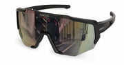 AMOQ Blast Sunglasses Polarized Matt Black/Mirror