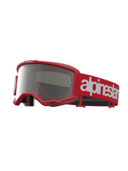 Alpinestars Goggle Vision 5 Hone Red White Mirror Silver