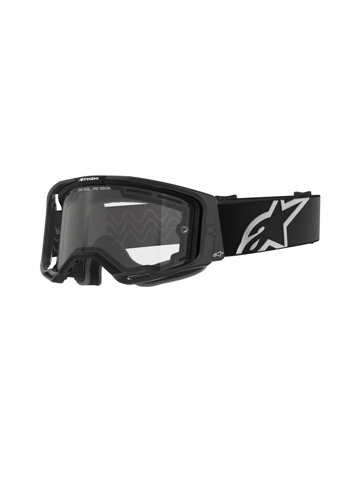 Alpinestars Goggle Vision 8 CORP DUAL PANE Black/ Clear