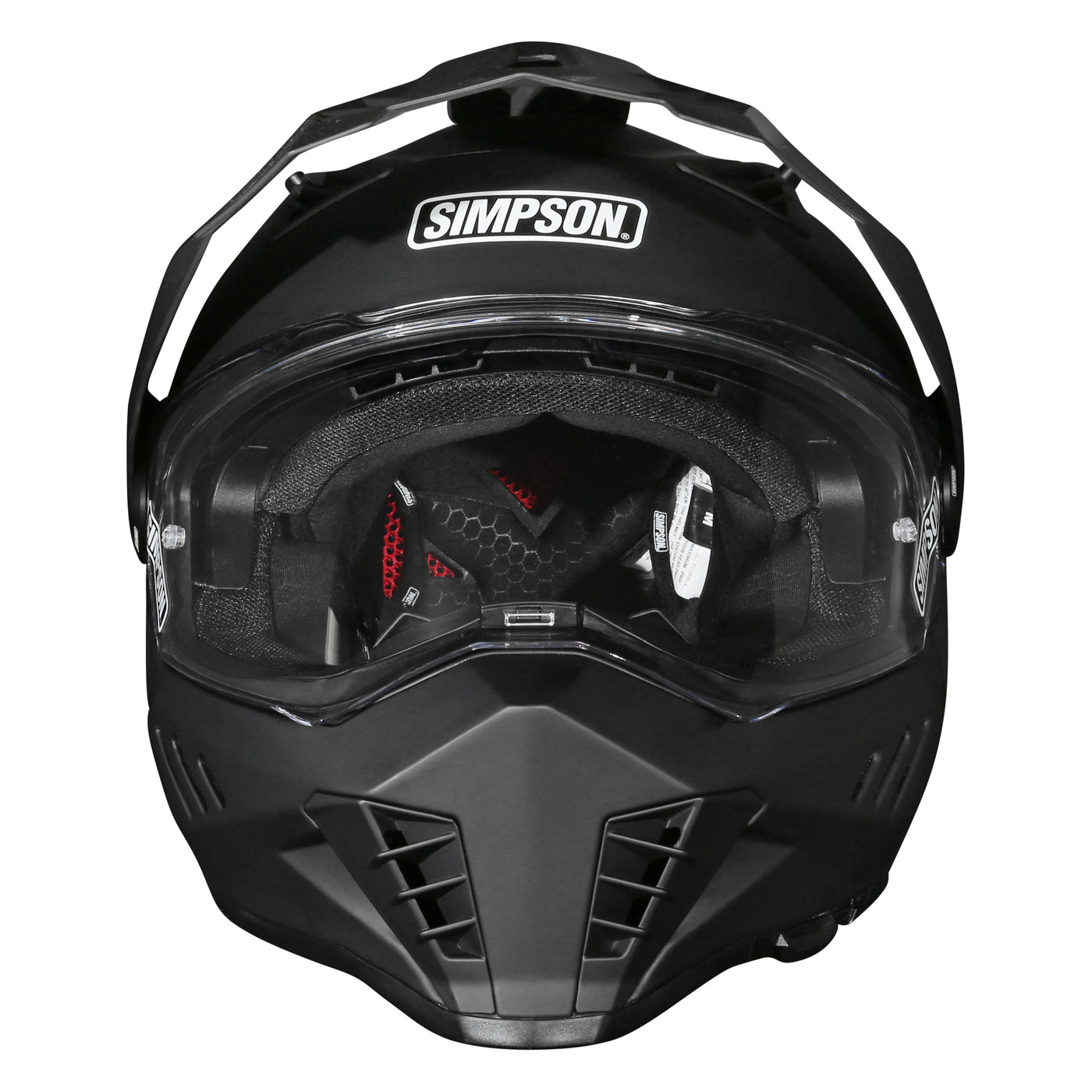 SIMPSON Helmet Xcursion matt black