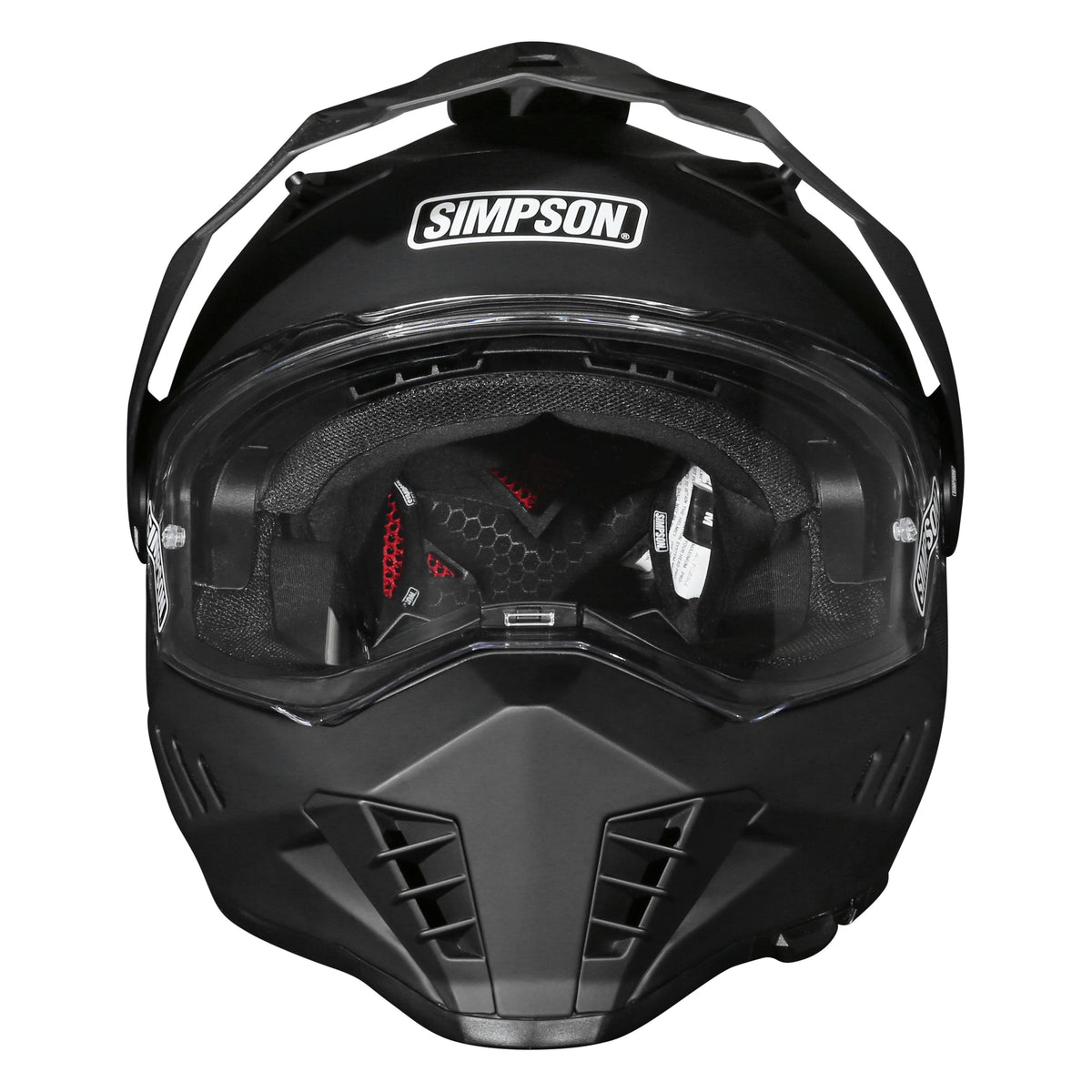 SIMPSON Helmet Xcursion matt black