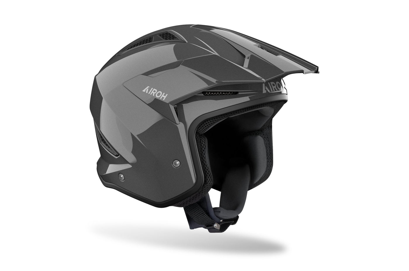 Airoh Helmet TRR II Color Dark Grey Gloss