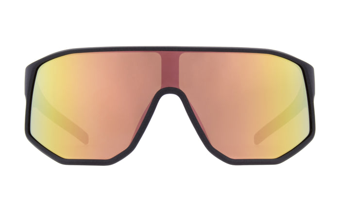 Spect Red Bull Dash Sunglasses Matt Metallic w Blue-Gold Mirror