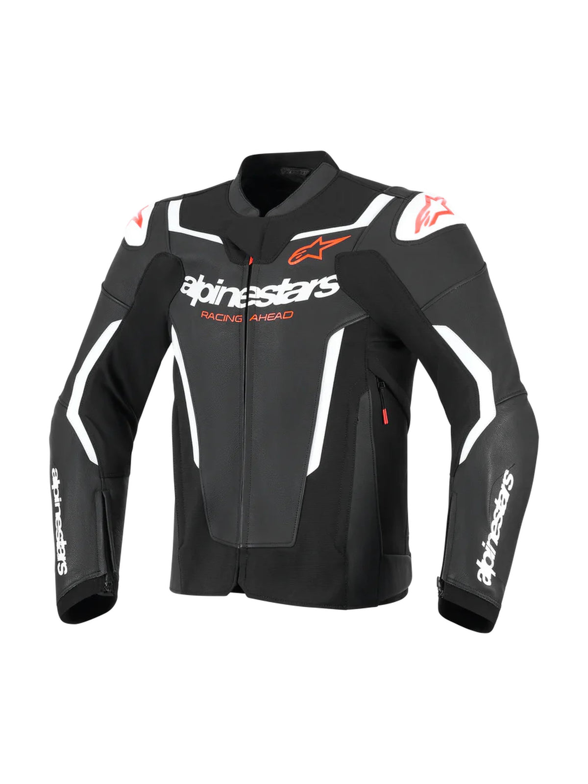 Alpinestars Leather Jacket GP Force v2 Black/White
