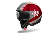 Airoh Helmet J 110 Command Burgundy Gloss