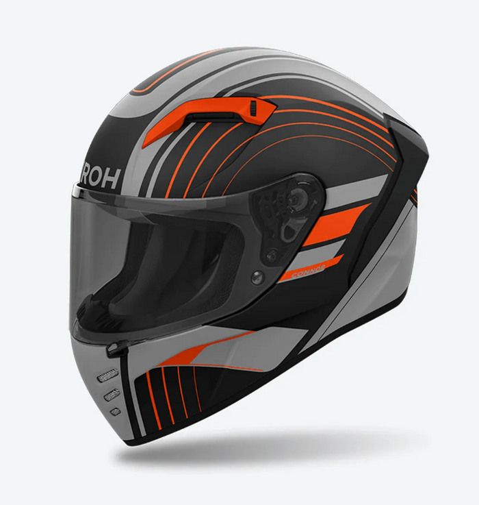 Airoh Helmet Connor Achieve Orange Matt