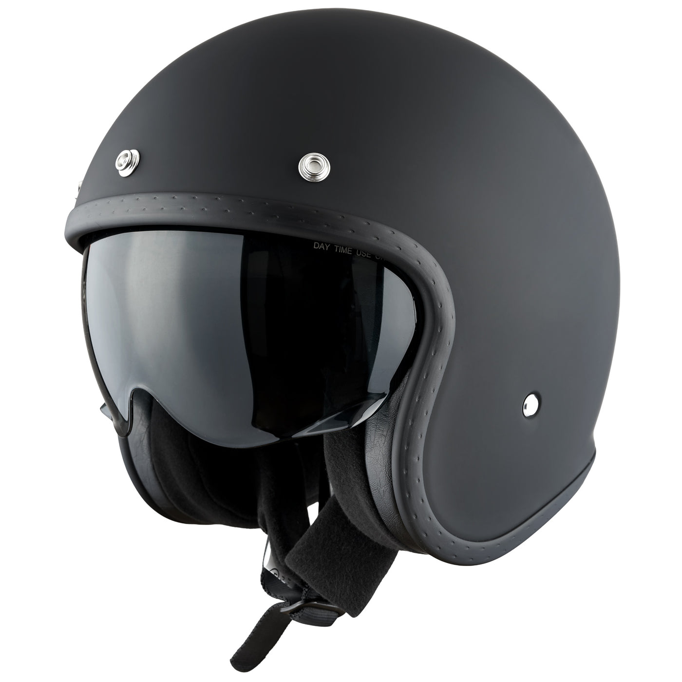 AMOQ Helmet JI100 Solid matt black
