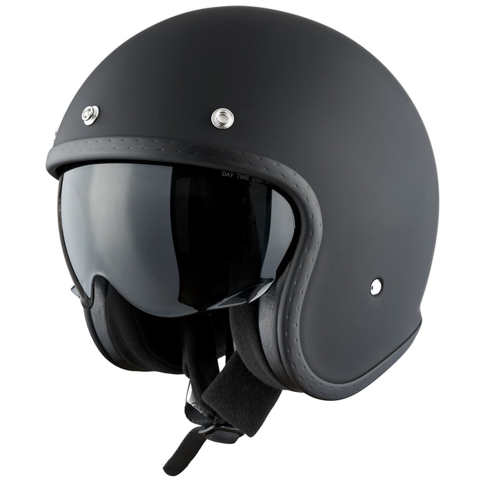 AMOQ Helmet JI100 Solid matt black