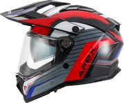APEX Helmet AT300 Everest white/red/blue