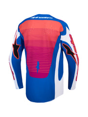 Alpinestars Jersey Techstar Maven White/Coral/Blue