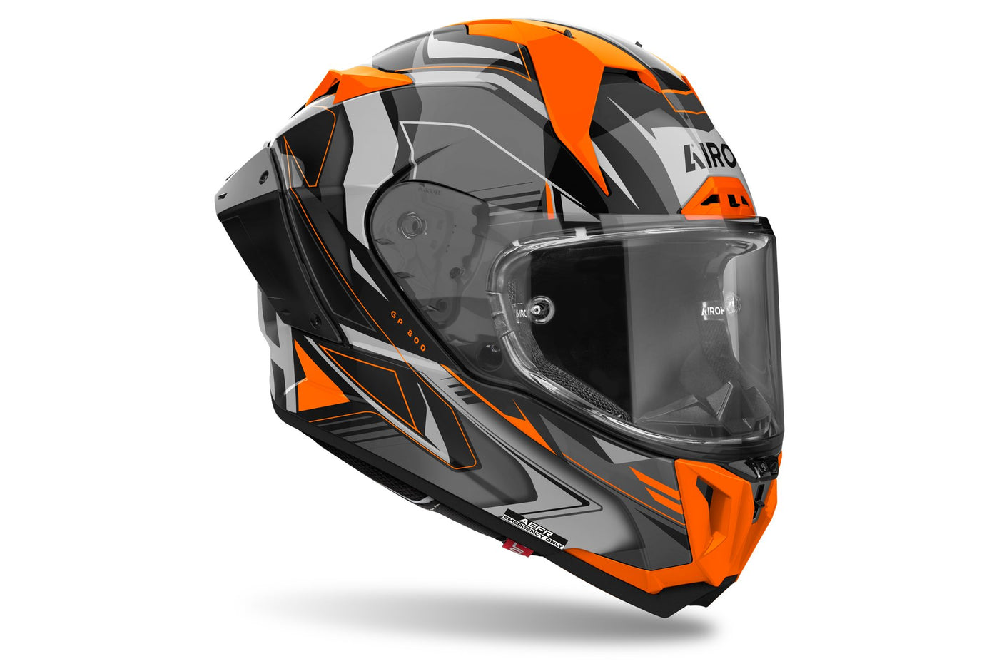 Airoh Helmet GP 800 Must Orange Gloss