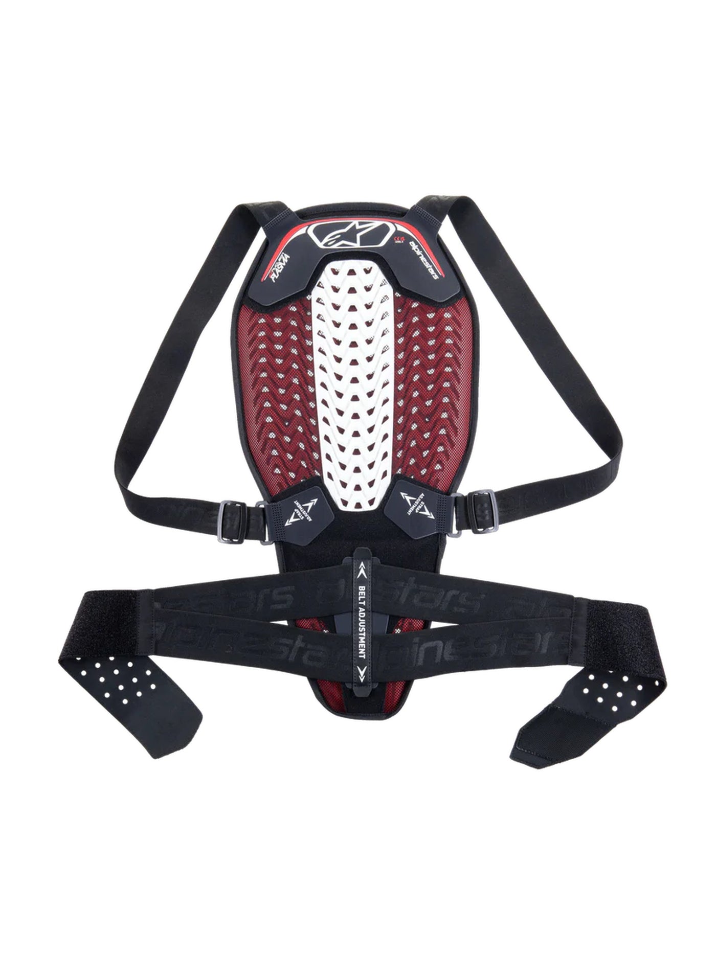 Alpinestars Back Protector Nucleon Plasma Black/White/Red
