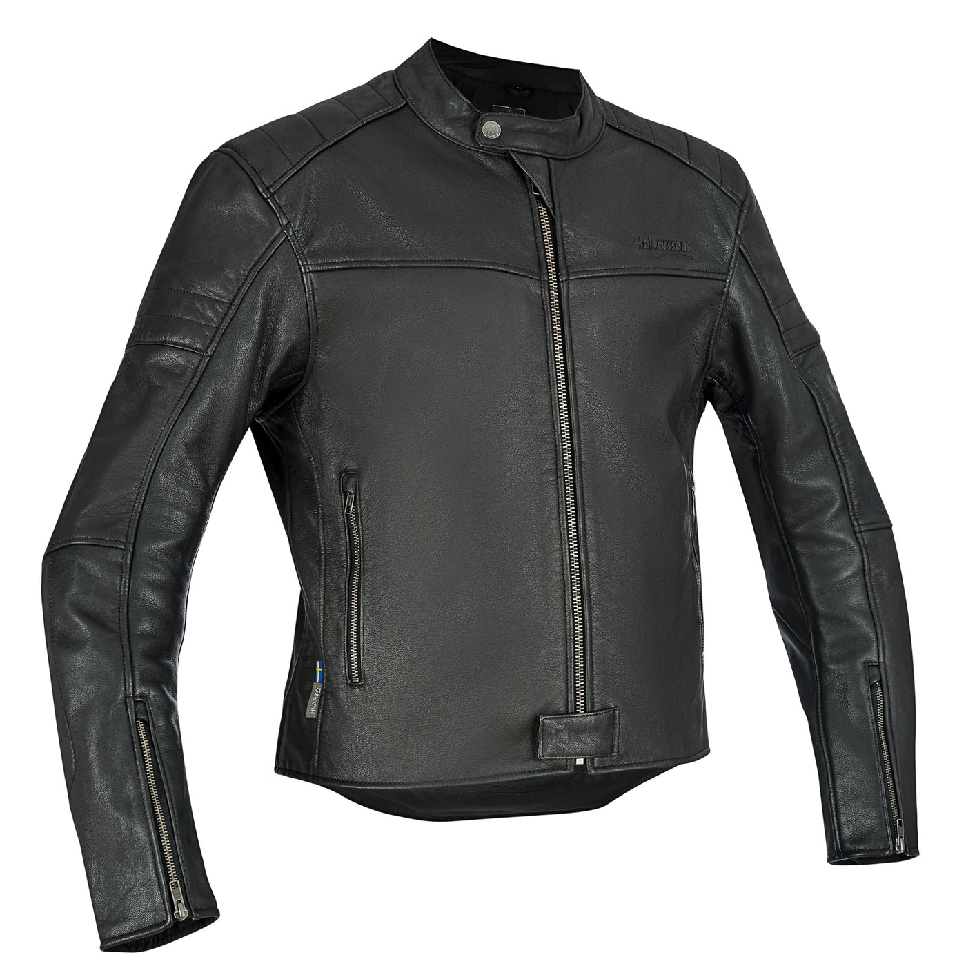 Halvarssons Leather Jacket Storhagen Black