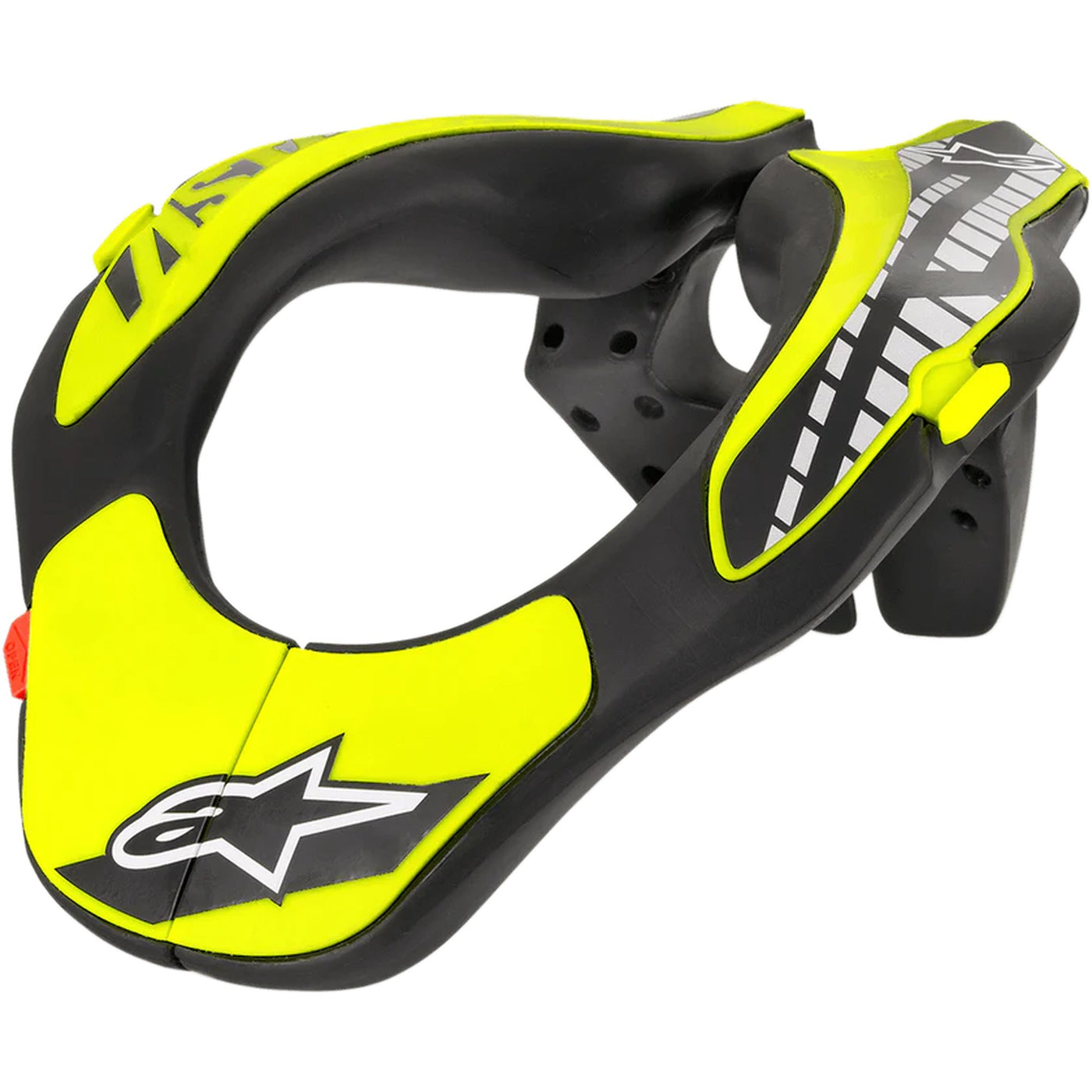 Alpinestars Necksupport Youth Black/Yellow one size