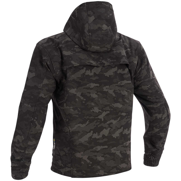 Lindstrands Textile jacket Frisen Black/reflecting pattern
