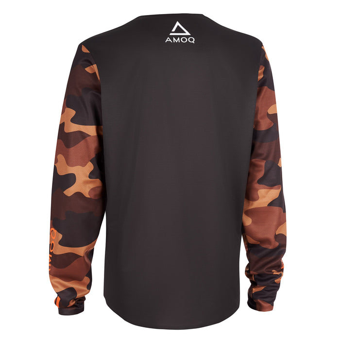 AMOQ Ascent Comp Jersey Brown Camo