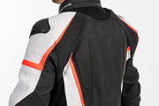 Lindstrands Leather Jacket Sanden Black/white