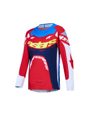 Alpinestars Jersey Junior Supertech Dyna Red/White/Blue