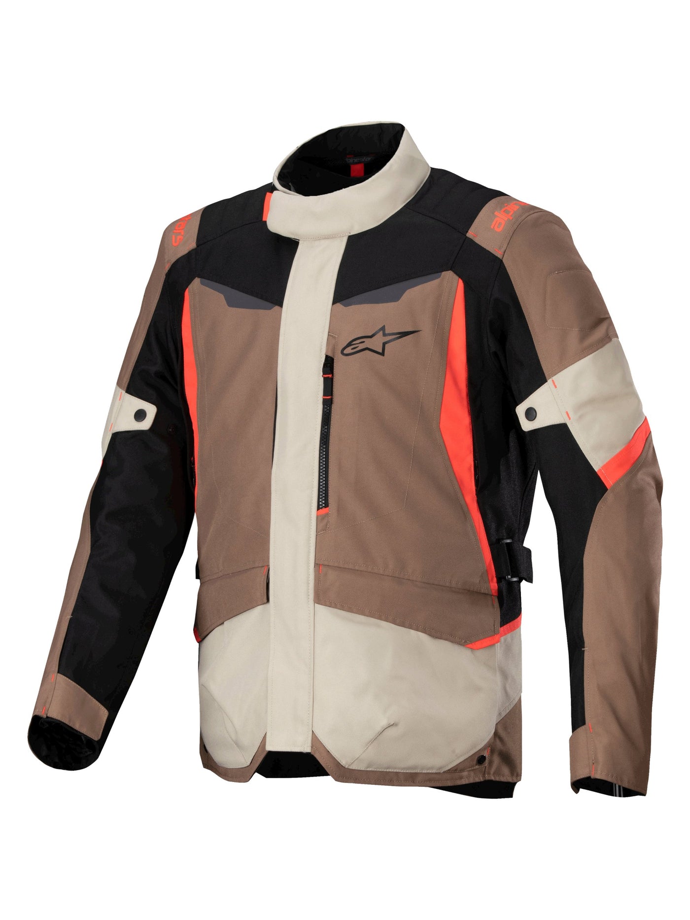 Alpinestars Jacket ST-1 Waterproof Khaki/Sand/Red