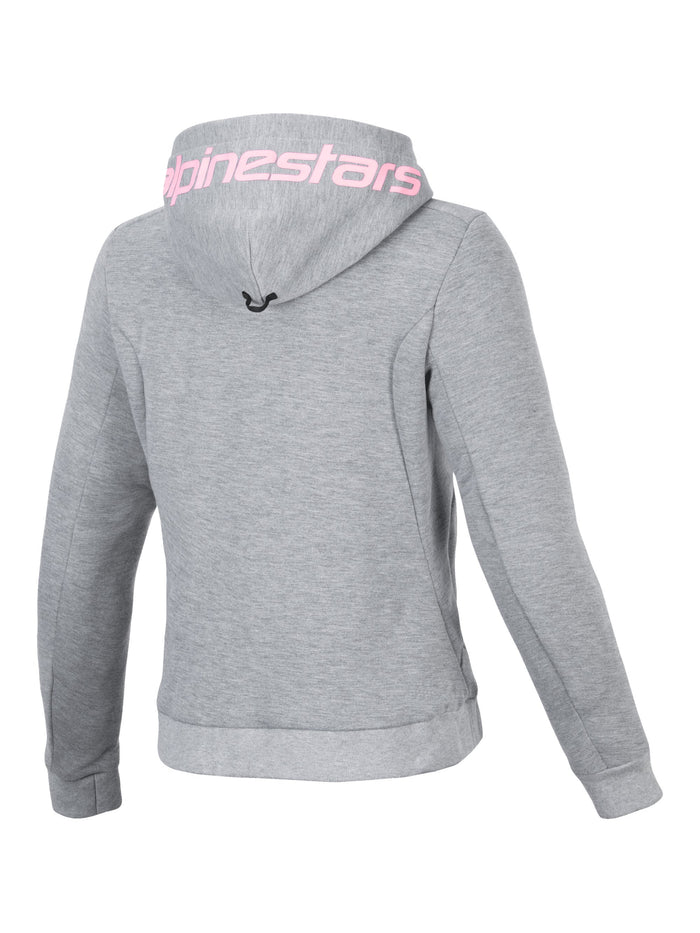 Alpinestars Hoodie Woman Chrome v2 Gray/Pink