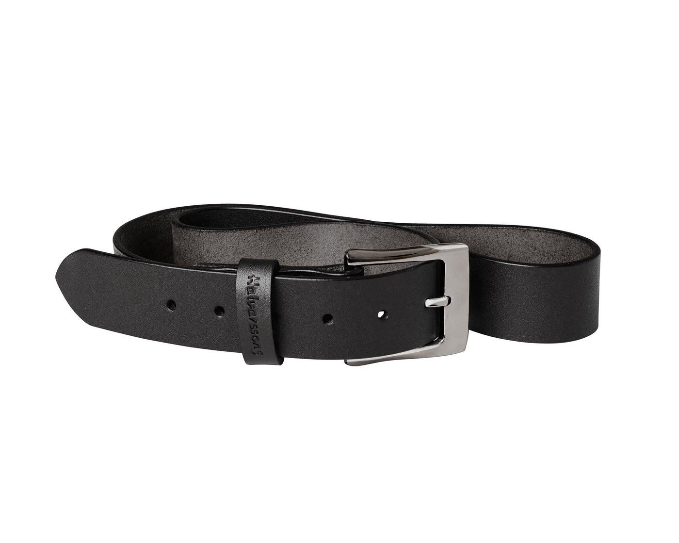 Halvarssons Leather belt Black