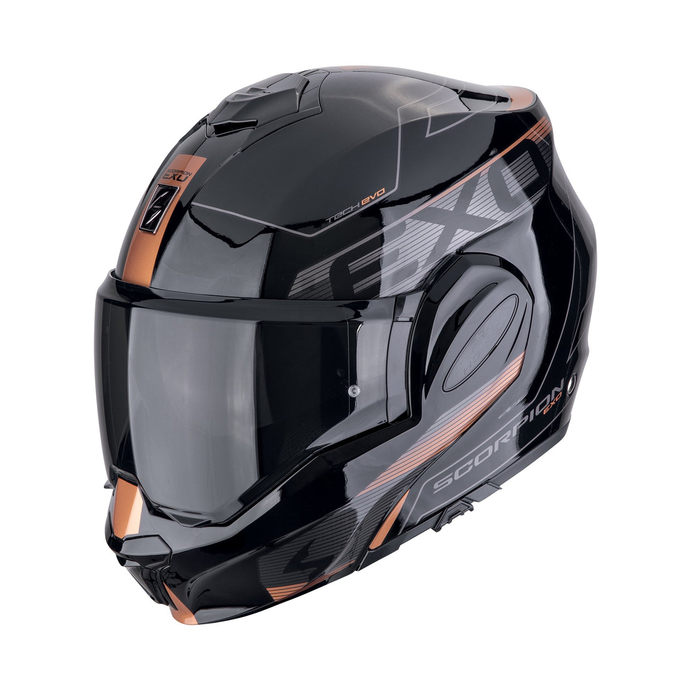 SCORPION Helmet EXO-TECH EVO TRAVELLER Black-Copper