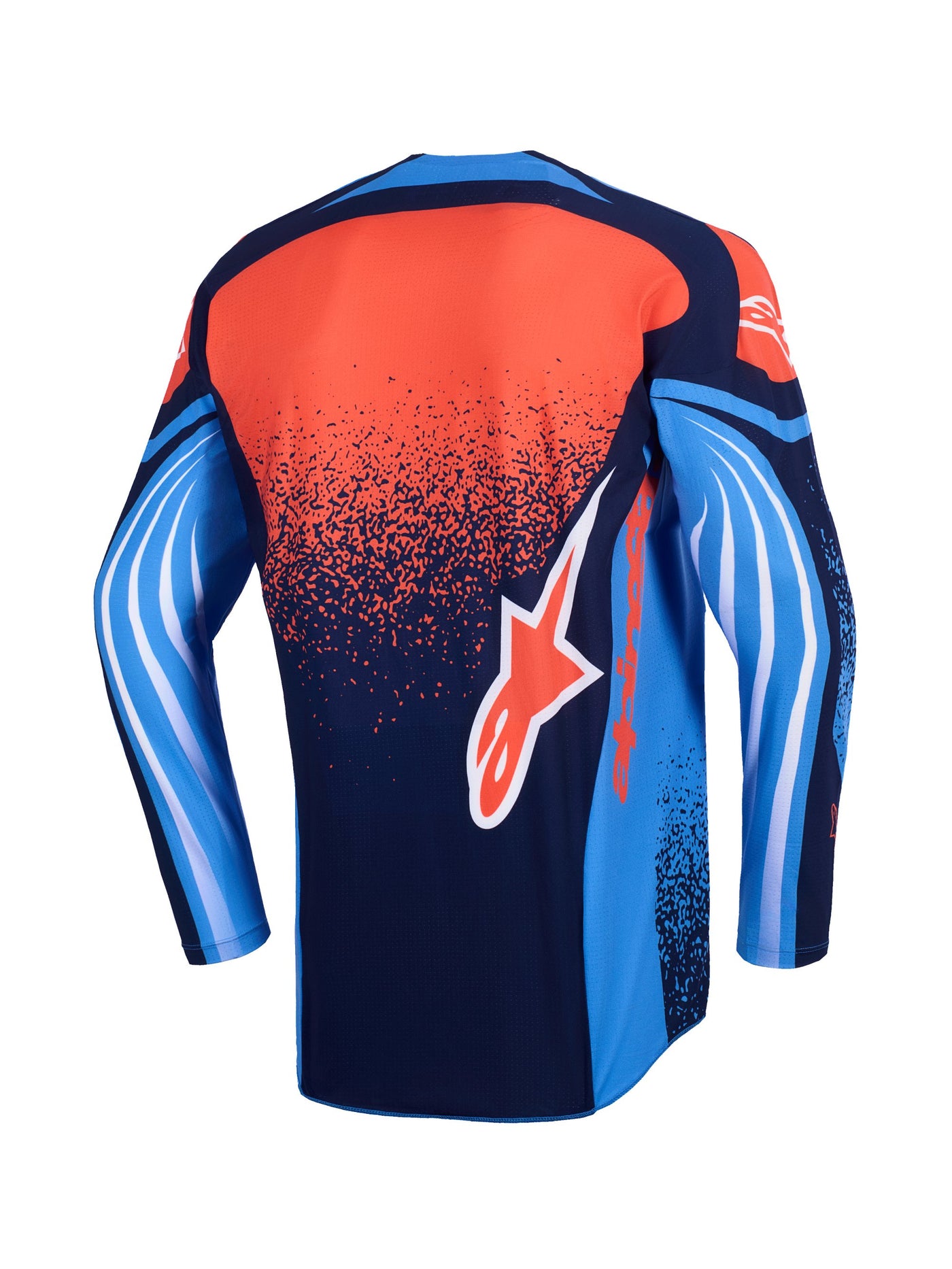 Alpinestars Jersey Techstar Nomur Navy/Orange/UCLA Blue