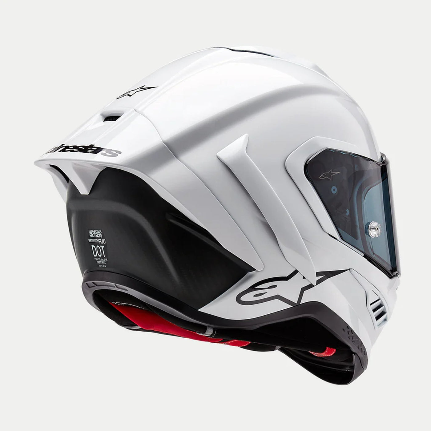 Alpinestars Helmet Supertech R10 White/Flat Black