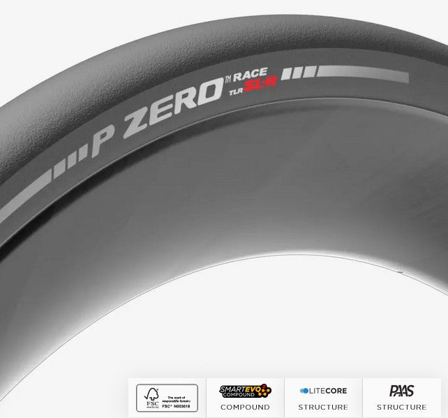 Tyre 28" PIRELLI P ZERO Race TLR SL-R. black foldable