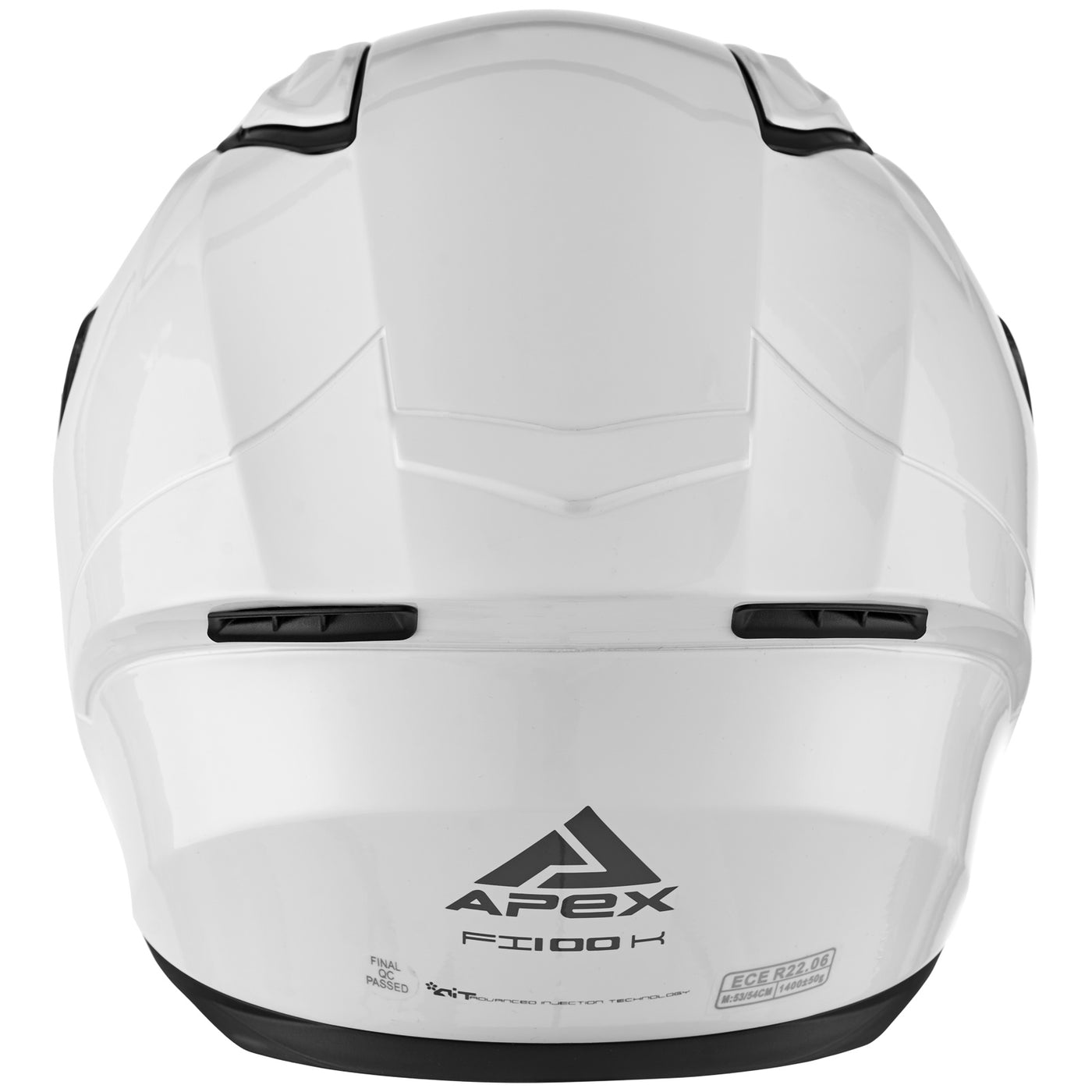 APEX Helmet FI100 Solid white JNR