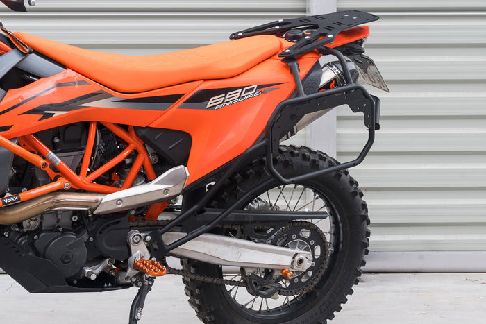 Yakk EXP Side carrier KTM 690 Enduro (19-25) black