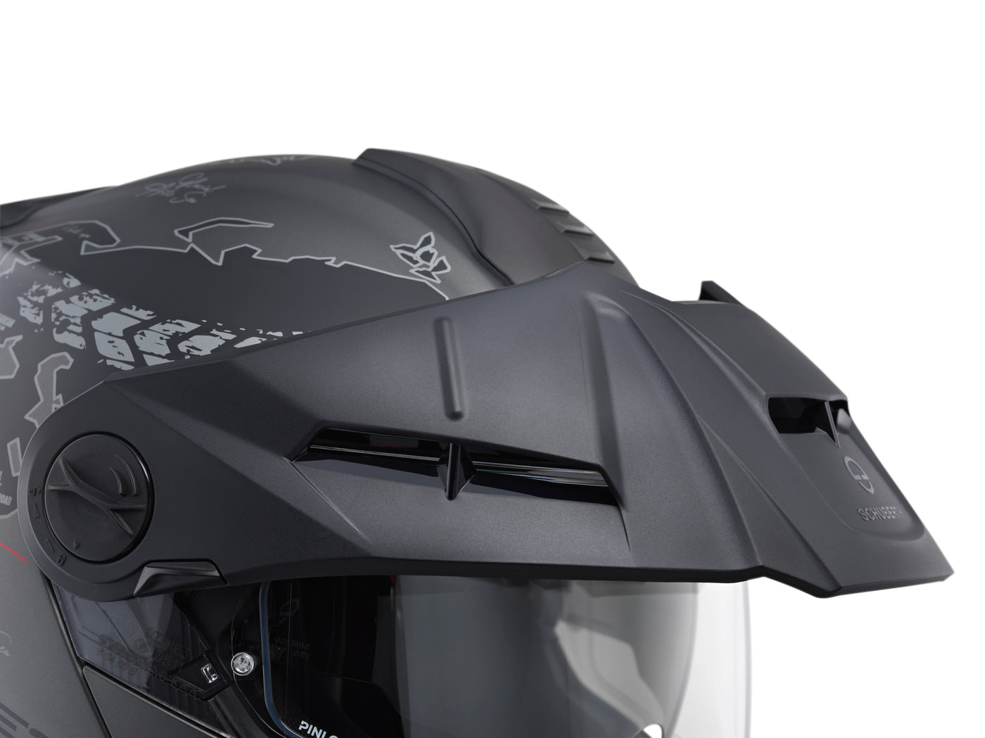 Schuberth Helmet E2 Atlas matt black/red