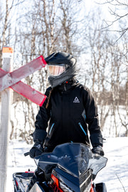 AMOQ Vernal V2 W's Jacket Black/Turquoise
