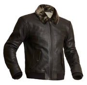 Halvarssons Leather Jacket Torsby Brown