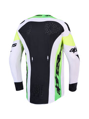 Alpinestars Jersey Supertech Dyna Lilac/Green Fluo/Black