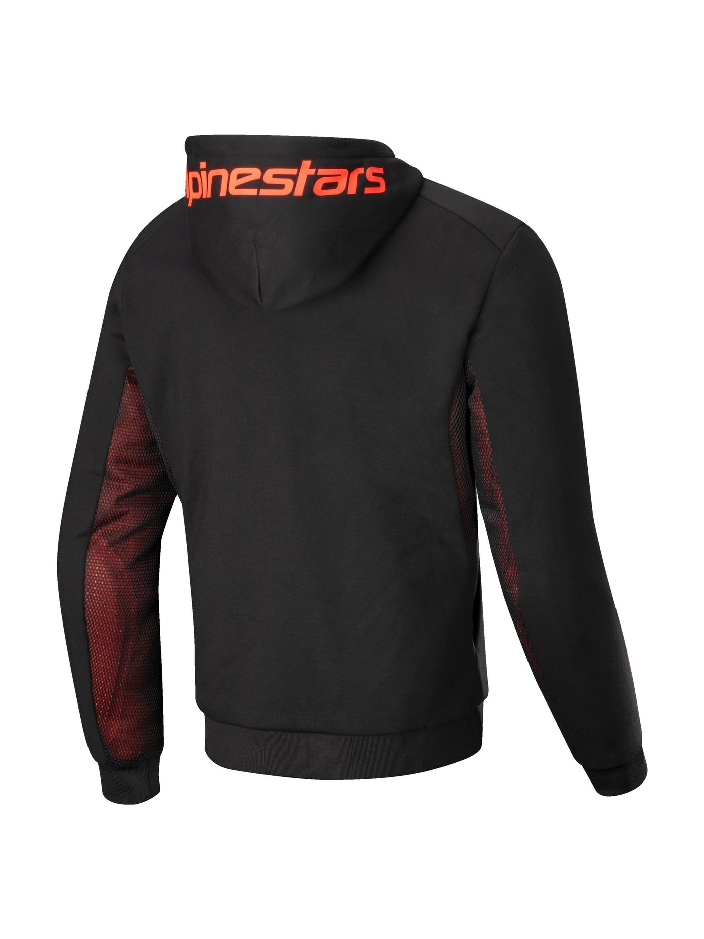 Alpinestars Hoodie Chrome Air Black/Red Fluo
