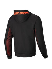 Alpinestars Hoodie Chrome Air Black/Red Fluo