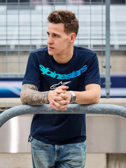 Alpinestars T-Shirt Collared SS CSF Blue