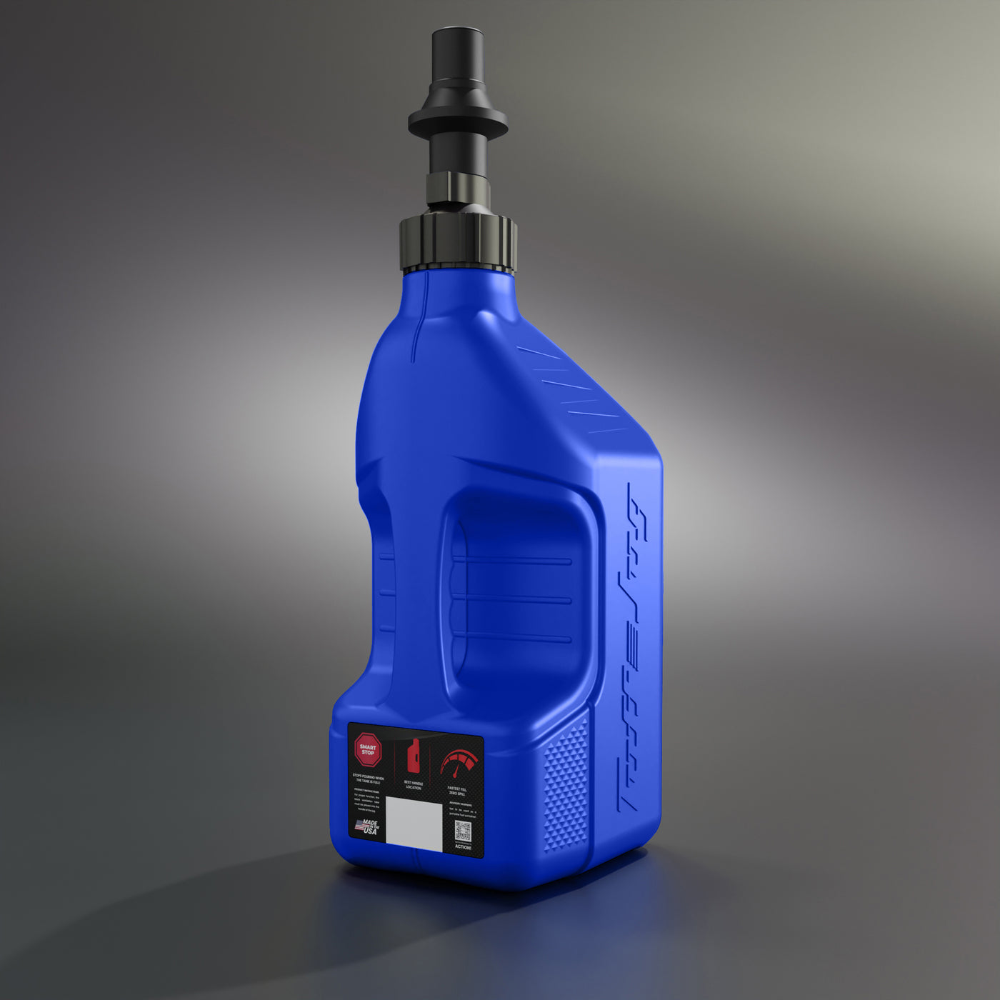 Tuff Jug 10L Blue w/ Black Ripper Cap (GEN 3)